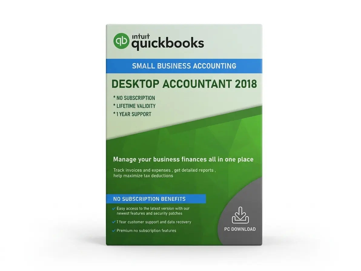 QuickBooks Enterprise Accountant 2018 | Lifetime License - 1 User URSOFTWARES